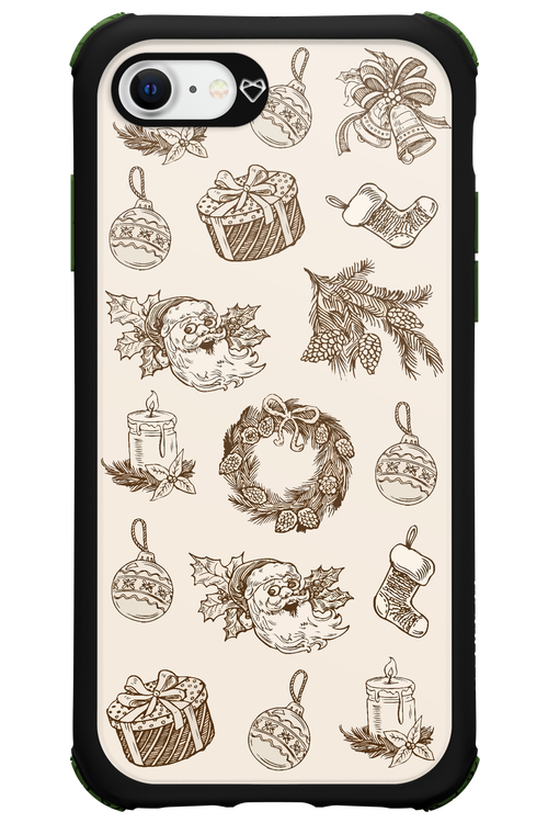 Christmas Paper - Apple iPhone 7