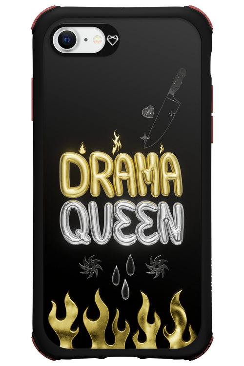 Drama Queen Black - Apple iPhone SE 2020