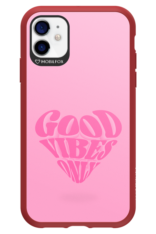 Good Vibes Heart - Apple iPhone 11