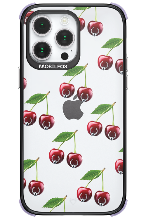 Spicy Cherries Transparent - Apple iPhone 14 Pro Max