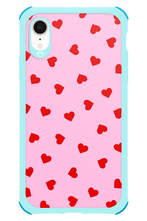 Sprinkle Heart Pink - Apple iPhone XR