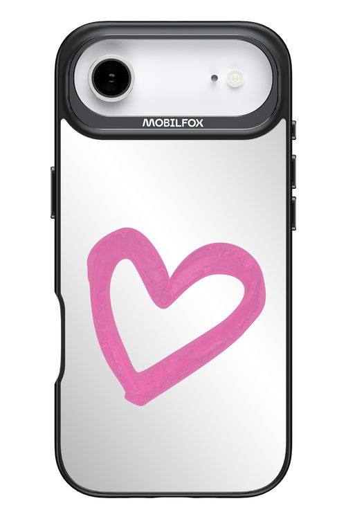 Pink Heart Mirror 2.0 - Apple iPhone 17 Air