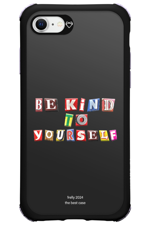 Be Kind To Yourself Black - Apple iPhone 7
