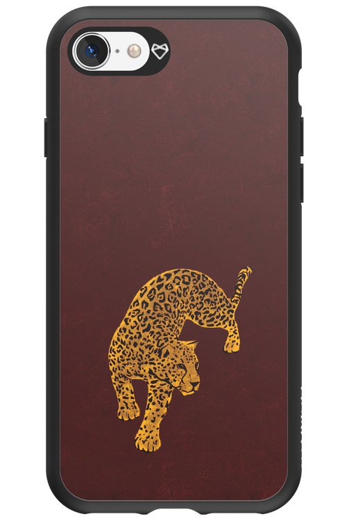 Burgundy Leopard - Apple iPhone SE 2020