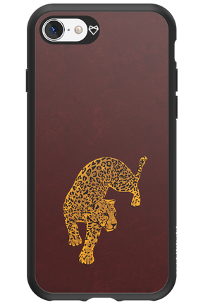 Burgundy Leopard - Apple iPhone SE 2020
