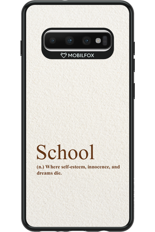 Schoool - Samsung Galaxy S10+