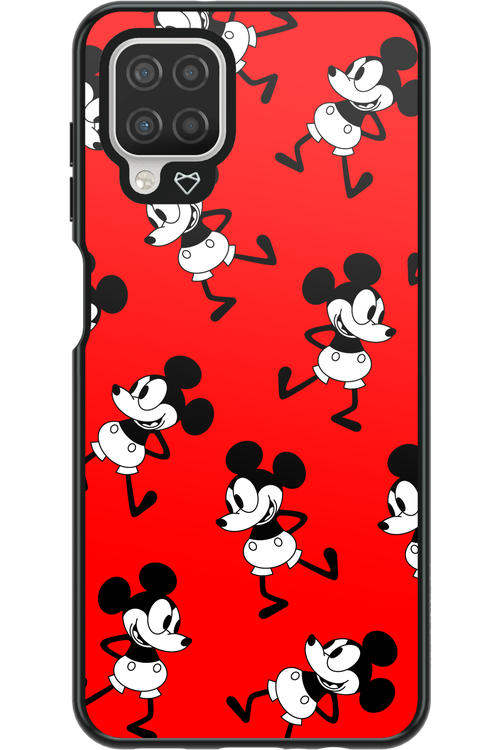 Iconic Mouse (red pattern) - Samsung Galaxy A12