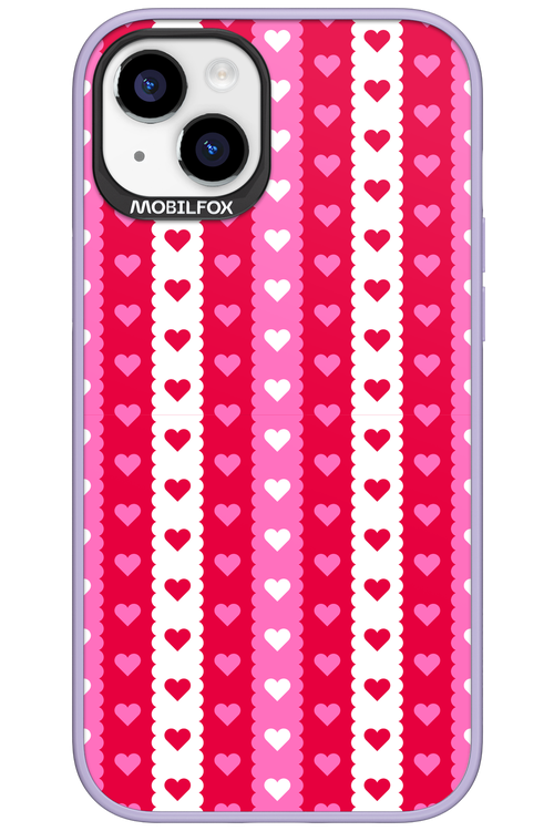 Christmas Heart Biscuit - Apple iPhone 15 Plus