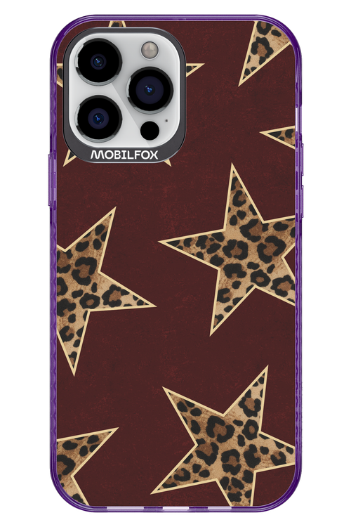 Wild Stars Burgundy - Apple iPhone 13 Pro Max