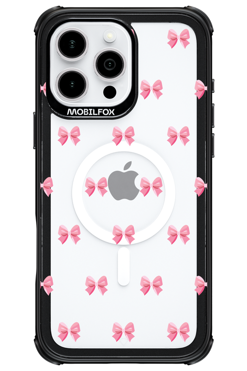 Pinky Bow - Apple iPhone 16 Pro Max