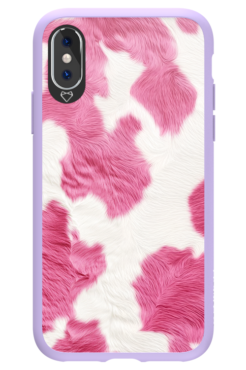 Pink Cow - Apple iPhone X