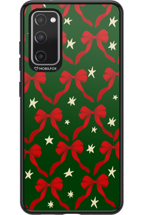 Bow & Stars (Green) - Samsung Galaxy S20 FE