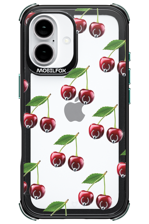 Spicy Cherries Transparent - Apple iPhone 16