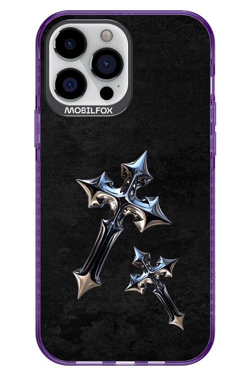 Chrome Crosses - Apple iPhone 13 Pro Max
