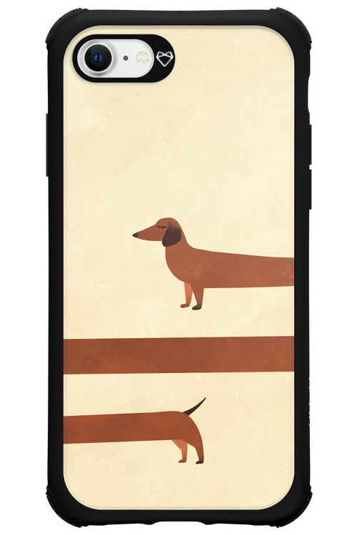 Stretchy Dog - Apple iPhone SE 2022