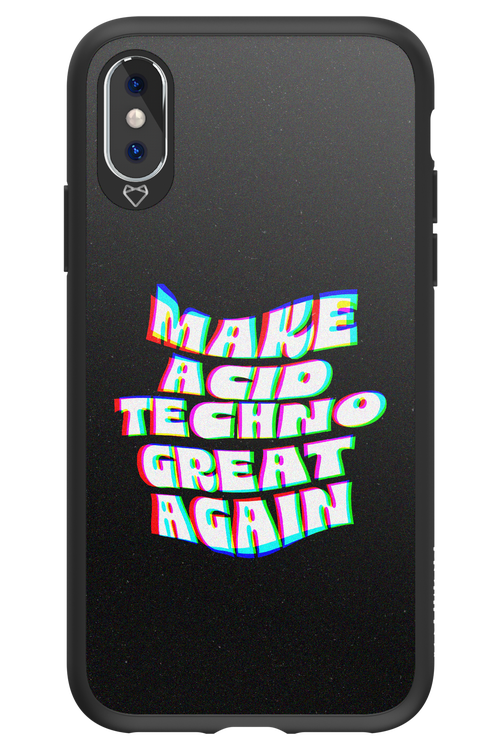 Acid Techno - Apple iPhone X