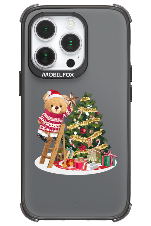 Christmas Bear (Transparent) - Apple iPhone 14 Pro