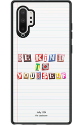 Be Kind To Yourself Notebook - Samsung Galaxy Note 10+