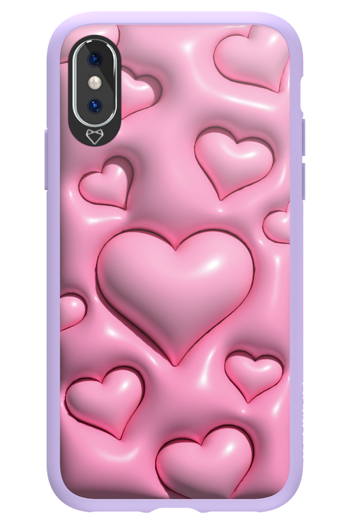 Hearts - Apple iPhone XS