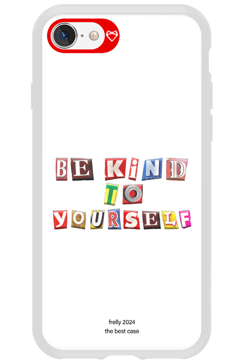 Be Kind To Yourself White - Apple iPhone SE 2022