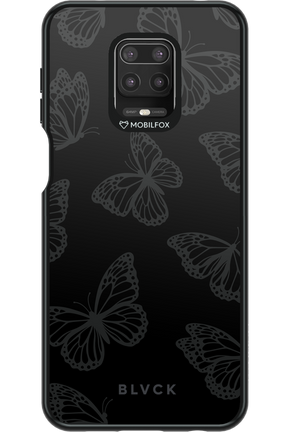 Black Butterflies - Xiaomi Redmi Note 9 Pro
