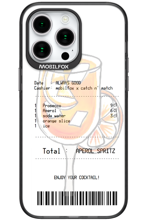 aperol spritz cocktail - Apple iPhone 15 Pro Max