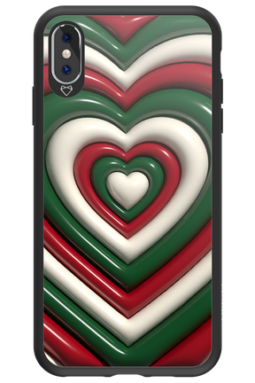 XMAS Hearts - Apple iPhone XS Max