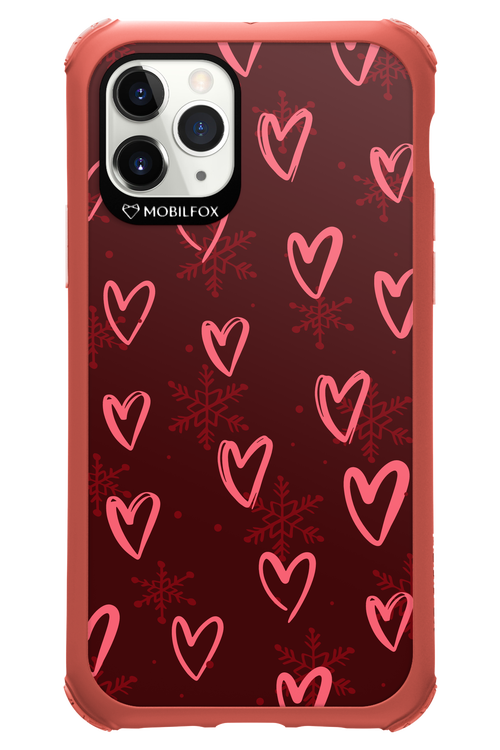 Christmas Hearts - Apple iPhone 11 Pro