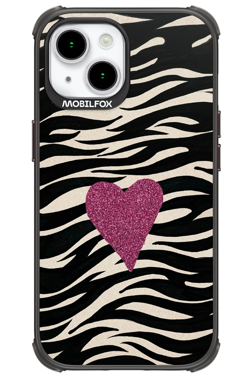 Zebra Heart 2.0 - Apple iPhone 15