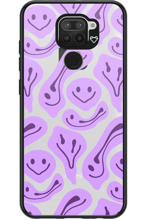 Fluid Smiley Purple - Xiaomi Redmi Note 9