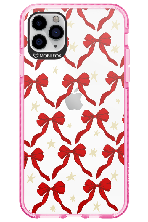 Bow & Stars (Transparent) - Apple iPhone 11 Pro Max