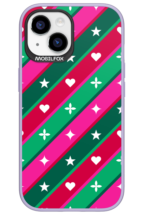 Christmas Stripes - Apple iPhone 15