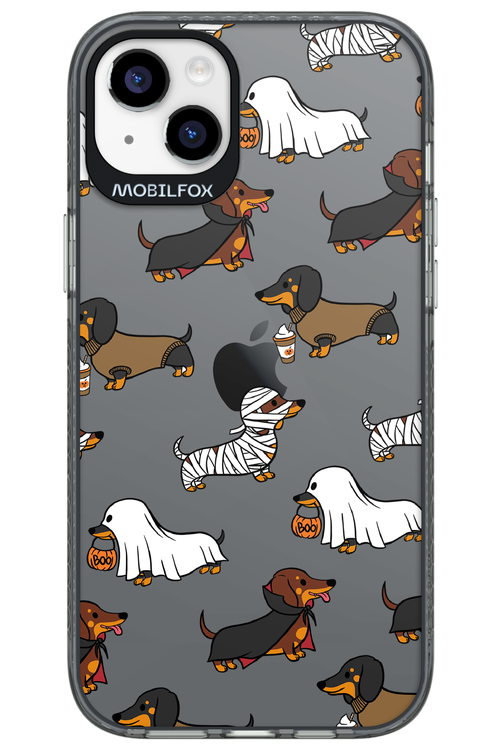 Scary Dachshund (Transparent) - Apple iPhone 14 Plus