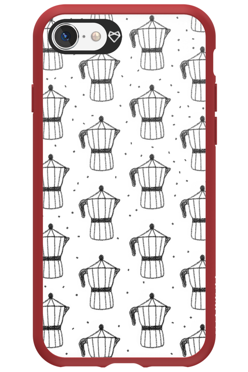Retro Caffee - Apple iPhone 8