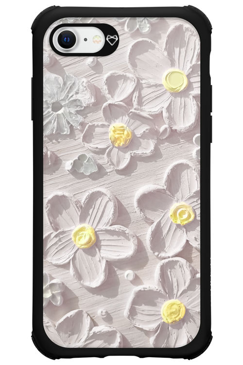 White Flowers 2.0 - Apple iPhone SE 2020