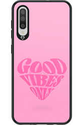 Good Vibes Heart - Samsung Galaxy A50