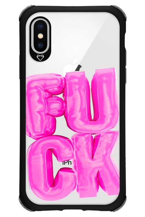 F*ck Transparent - Apple iPhone XS