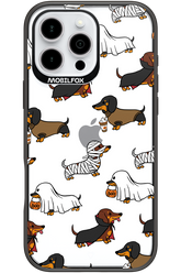Scary Dachshund (Transparent) - Apple iPhone 16 Pro Max