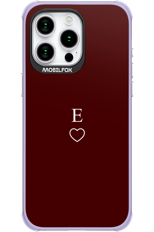 E Burgundia 2.0 - Apple iPhone 15 Pro Max