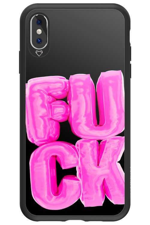 F*ck Black - Apple iPhone XS Max