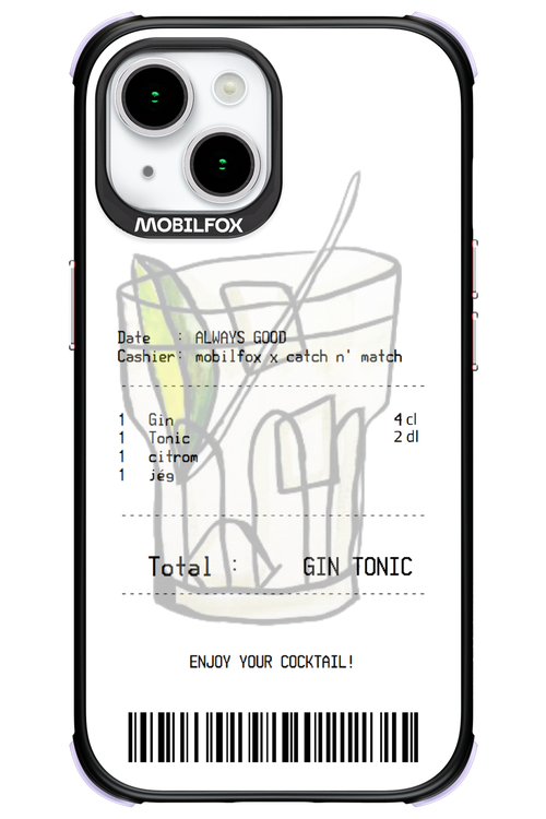 gin tonic - Apple iPhone 15