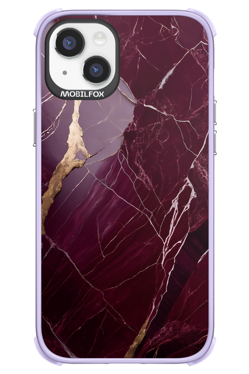 Burgundy Marble 2.0 - Apple iPhone 14 Plus