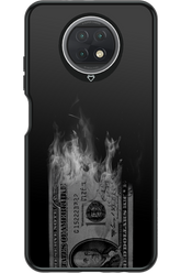 Money Burn B&W - Xiaomi Redmi Note 9T 5G