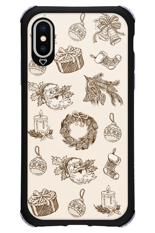 Christmas Paper - Apple iPhone XS