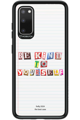 Be Kind To Yourself Notebook - Samsung Galaxy S20