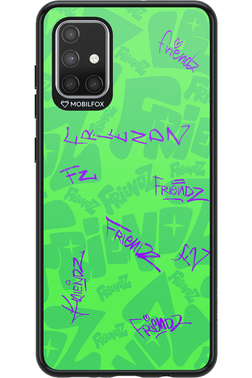 FRIENDZ Green - Samsung Galaxy A71