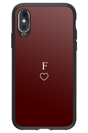F Burgundia 2.0 - Apple iPhone XS