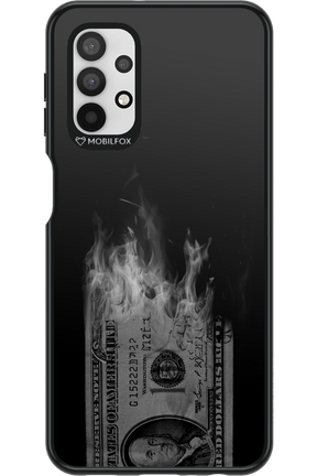 Money Burn B&W - Samsung Galaxy A32 5G