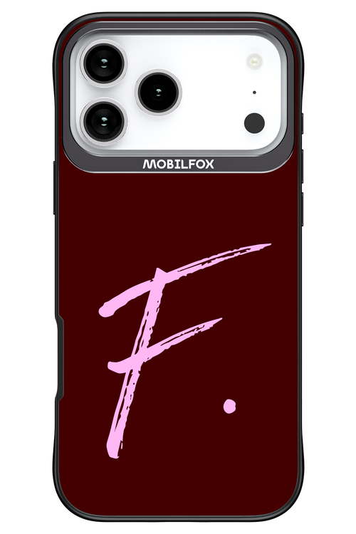 (Dark Blush) F 2.0 - Apple iPhone 17 Pro Max