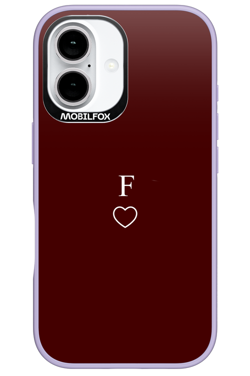 F Burgundia 2.0 - Apple iPhone 16